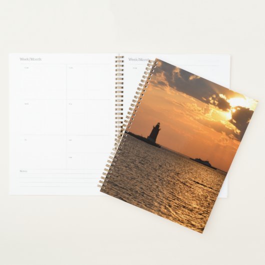 Delaware Breakwater Vuurtoren Kaap Henlopen Planner (Display)