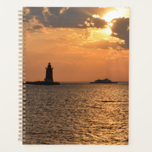 Delaware Breakwater Vuurtoren Kaap Henlopen Planner