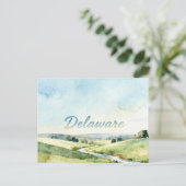 Delaware Briefkaart (Staand voorkant)