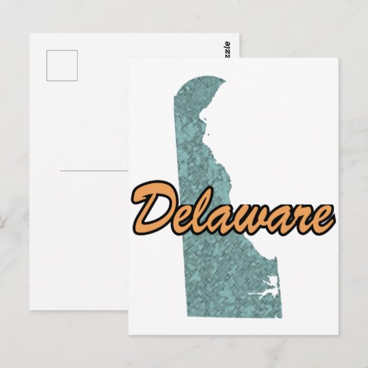 Delaware Briefkaart (Voorkant / Achterkant)