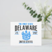 Delaware Briefkaart (Staand voorkant)