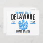 Delaware Briefkaart (Voorkant / Achterkant)