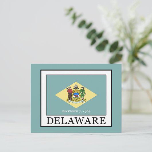Delaware Briefkaart (Staand voorkant)