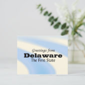 Delaware Briefkaart (Staand voorkant)