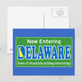 Delaware Briefkaart (Voorkant / Achterkant)