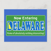 Delaware Briefkaart (Voorkant)