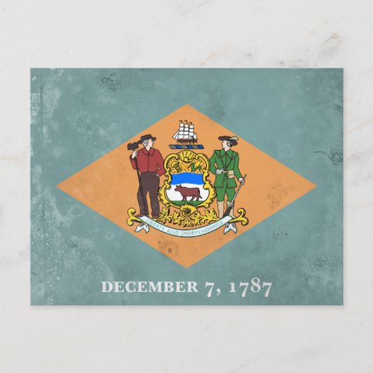 Delaware Briefkaart (Voorkant)