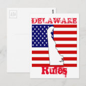 DELAWARE BRIEFKAART (Voorkant / Achterkant)