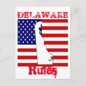 DELAWARE  BRIEFKAART (Voorkant)