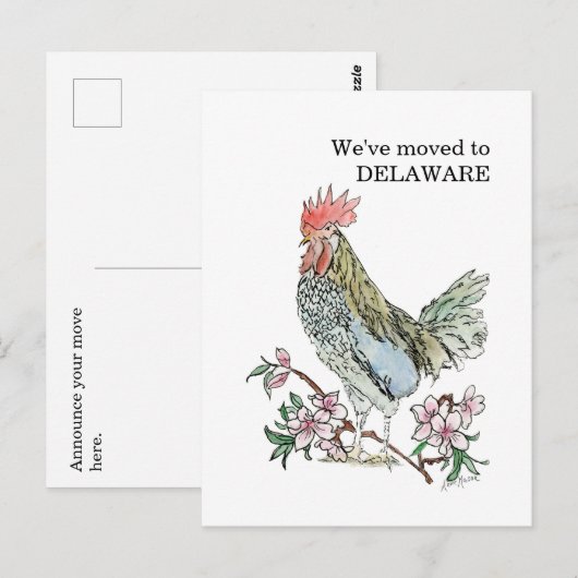 Delaware Briefkaart (Voorkant / Achterkant)