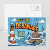 DELAWARE-Briefkaart Briefkaart (Voorkant / Achterkant)