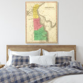 Delaware Canvas Afdruk (Insitu (Slaapkamer))