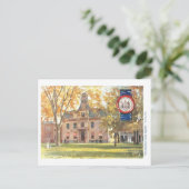 Delaware Capitol met zegel Briefkaart (Staand voorkant)