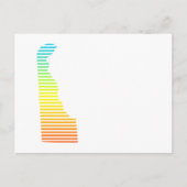 delaware chill fade briefkaart (Voorkant)