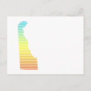 delaware chill fade briefkaart