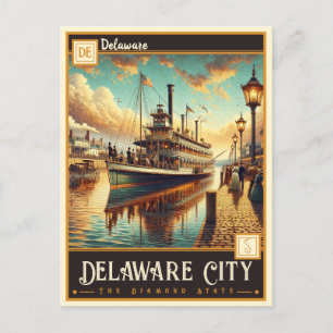 Delaware City, Delaware    Briefkaart