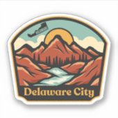 Delaware City Sticker (Voorkant)