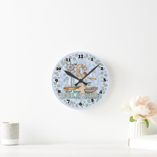 Delaware Clock Ronde Klok (Huis)