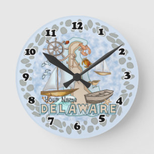 Delaware Clock Ronde Klok