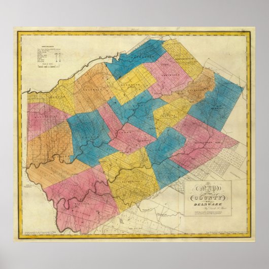 Delaware County Poster (Voorkant)