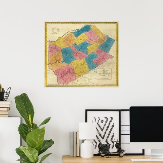 Delaware County Poster (Thuiskantoor)