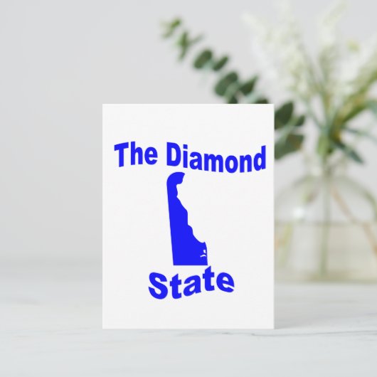 Delaware: De diamanstaat Briefkaart (Staand voorkant)