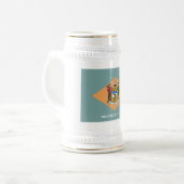 Delaware De Diamant US Staatsvlag Bierpul (Voorkant links)