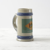 Delaware De Diamant US Staatsvlag Bierpul (Voorkant links)