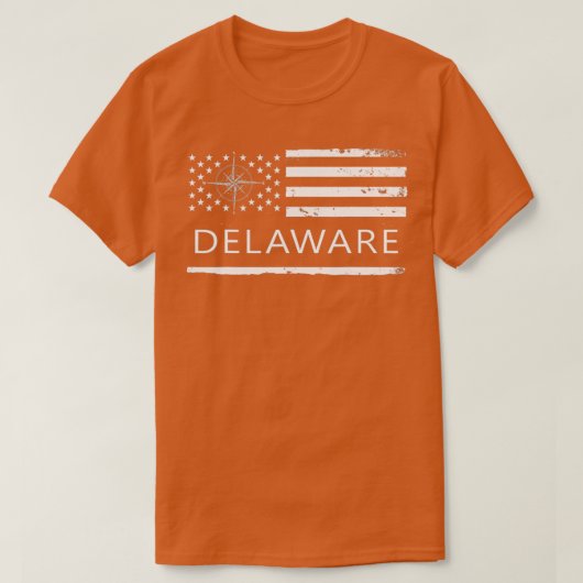 Delaware DE Reizen naar Delaware Love T-shirt (Design voorkant)