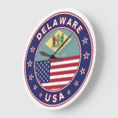 Delaware, Delaware t-shirt, Delaware sticker Grote Klok (Hoek)