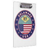 Delaware, Delaware t-shirt, Delaware sticker Klembord (Rechts)