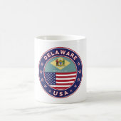 Delaware, Delaware t-shirt, Delaware sticker Koffiemok (Center)