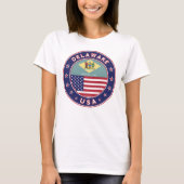 Delaware, Delaware t-shirt, Delaware sticker T-shirt (Voorkant)