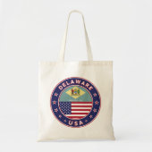 Delaware, Delaware t-shirt, Delaware sticker Tote Bag (Voorkant)