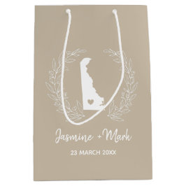 Delaware Destination Wedding Family Reunion Favor Medium Cadeauzakje