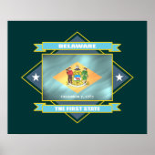 Delaware Diamond Poster (Voorkant)