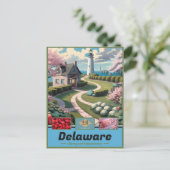 Delaware Dreamscapes: artistiek meesterwerk Briefkaart (Staand voorkant)