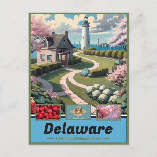 Delaware Dreamscapes: artistiek meesterwerk Briefkaart (Voorkant)