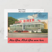Delaware, Earl's Diner Briefkaart (Voorkant / Achterkant)