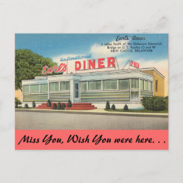 Delaware, Earl's Diner Briefkaart