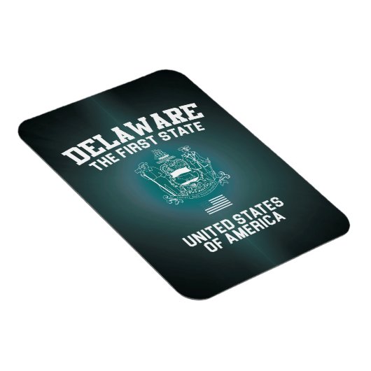 Delaware Eerste Staat Magneet (Rechterzijde)