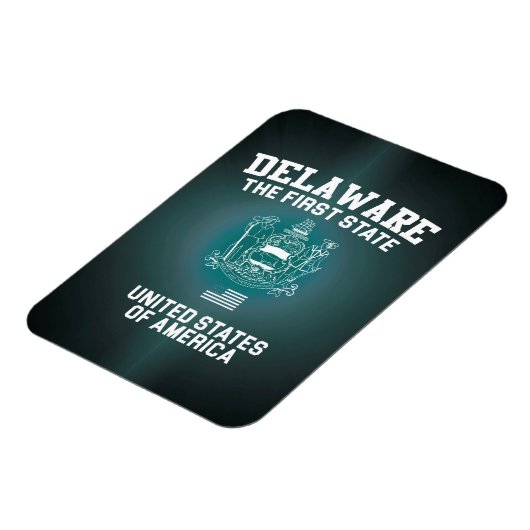 Delaware Eerste Staat Magneet (Linkerzijde)