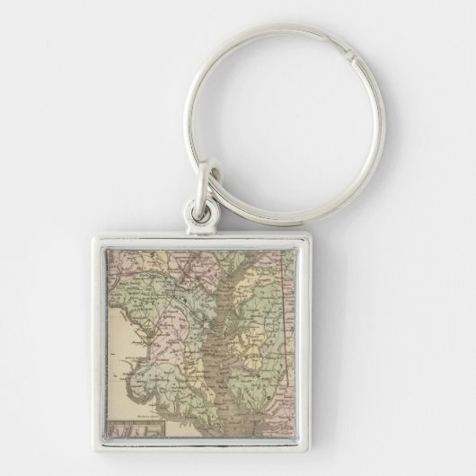 Delaware en Maryland 2 Sleutelhanger (Voorkant)