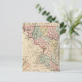Delaware en Maryland Briefkaart (Staand voorkant)