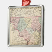 Delaware en Maryland Metalen Ornament (Links)