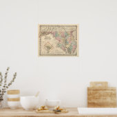 Delaware en Maryland Poster (Keuken)