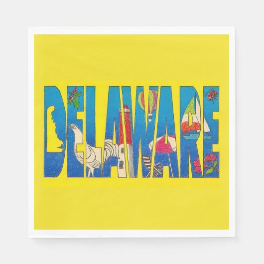 Delaware Feestservetten Servet (Voorkant)