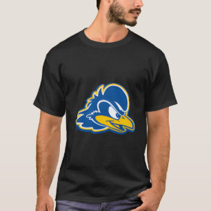 Delaware Fightin' Blue Hens Links Borst Icoon T-shirt