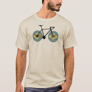 Delaware Flag Cycling T-shirt