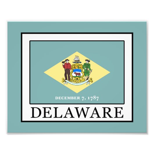 Delaware Foto Afdruk (Voorkant)